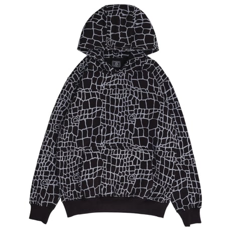 ADWYSD CROC HOODIE BLACK