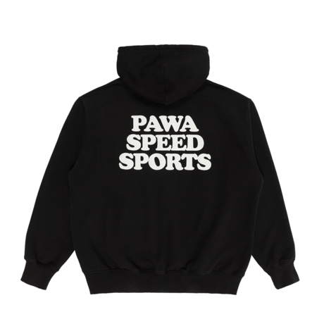 PAWA SPEED SPORTS DOGGO ZIP HOODIE BLACK