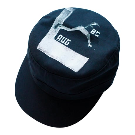 LAUG*APPLE BUTTER STORE WORK CAP NAVY