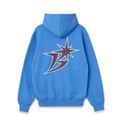 BOTT B LOGO HOODIE COBALT