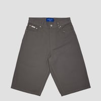 BYE JEREMY CANVAS SHORTS GREY