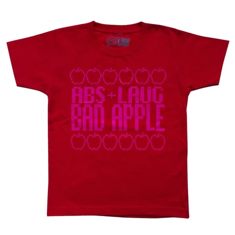 LAUG*APPLE BUTTER STORE DEGITAL TEE RED