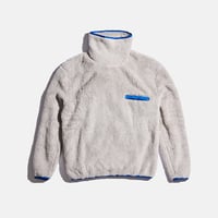 SEXHIPPIES LONGPILE TURTLENECK FLEECE SILVER