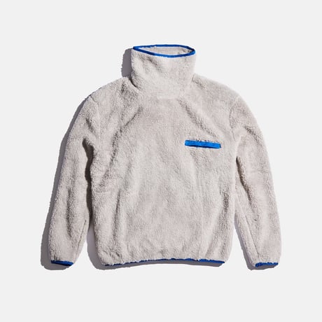 SEXHIPPIES LONGPILE TURTLENECK FLEECE SILVER