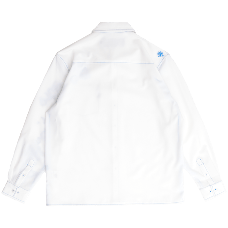 ADWYSD HANDSTYLE LONGSLEEVE SHIRT WHITE
