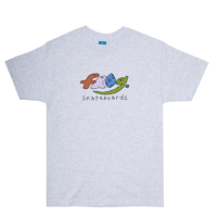 FROG DINO LOGO T-SHIRT ASH