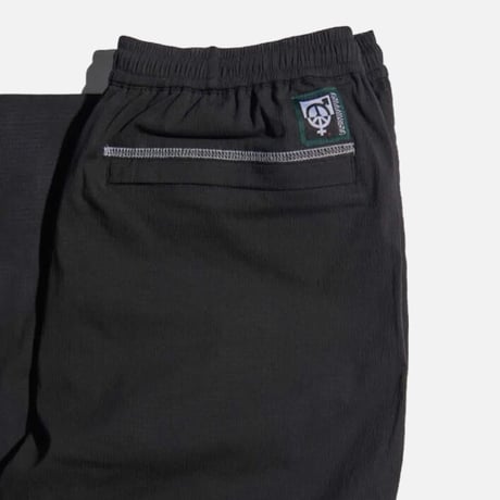 SEXHIPPIES SEERSUCKER TRACK PANT BLACK/DOVE GREY