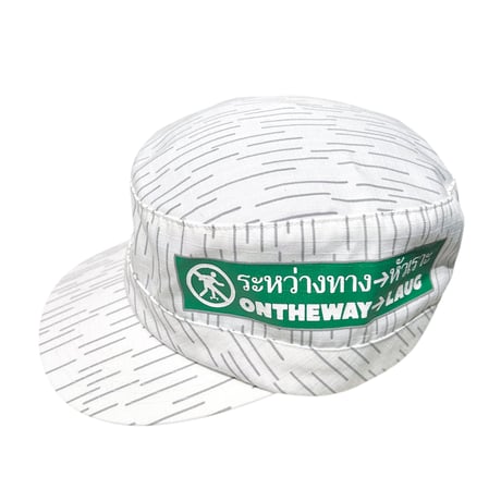 LAUG*ONTHEWAY WORK CAP WHITE