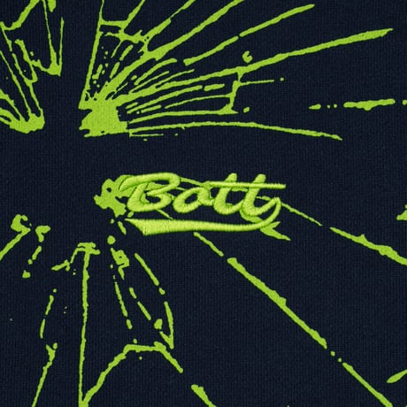 BOTT SHATTERED ZIP HOODIE NAVY