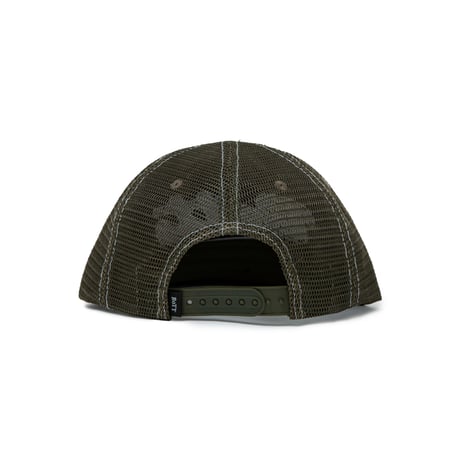 BoTT SCRIPT LOGO MESH BACK 5 PANEL CAP OLIVE
