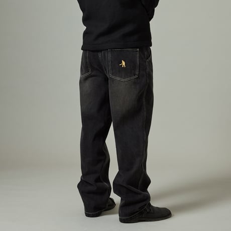 PASS~PORT WORKERS CLUB JEAN PANT - FADED WASHED BLACK