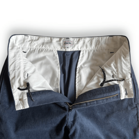 RWCHE  SESSION CORDUROY PANTS NAVY