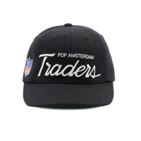 POP TRADING COMPANY TRADERS SIXPANEL HAT BLACK