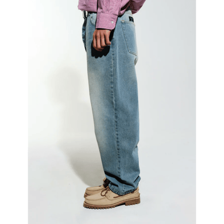POP TRADING COMPANY DRS PANT WASHED DENIM