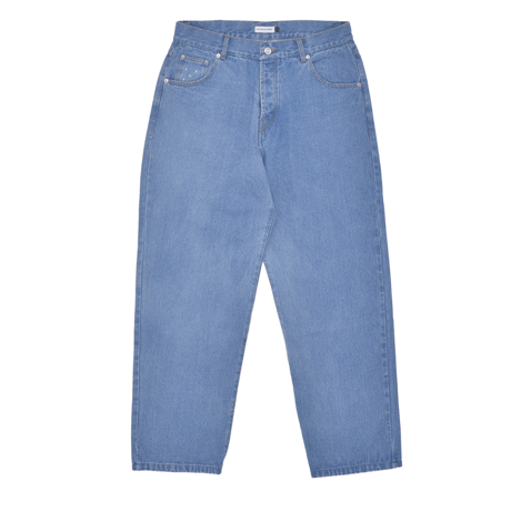 POP TRADING COMPANY CREST DENIM DRS PANTS STONEWASH