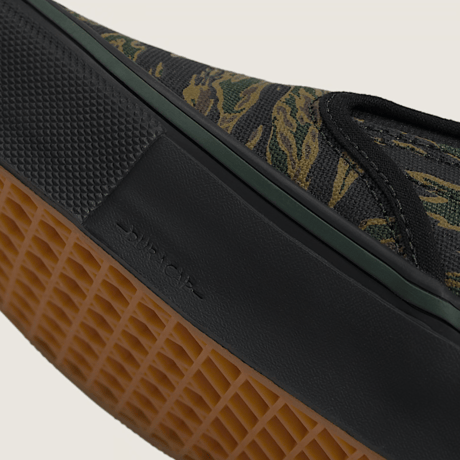 VANS SKATE SLIP ON TIGER CAMO GREEN/BLACK
