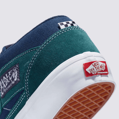VANS SKATE HALF CAB TARTAN BLUE/GREEN