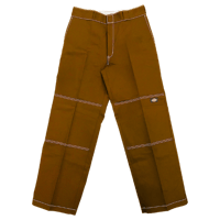 DICKIES DOUBLE KNEE WORK PANT BROWN