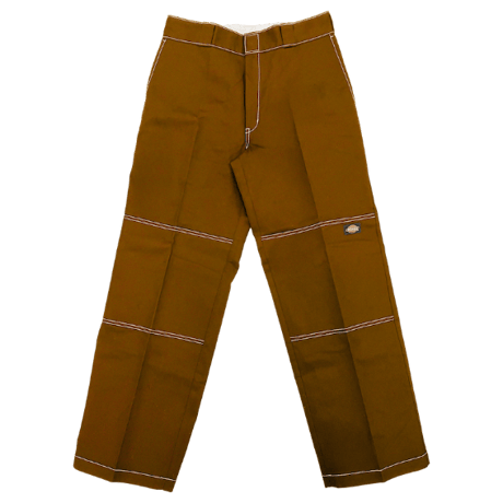 DICKIES DOUBLE KNEE WORK PANT BROWN