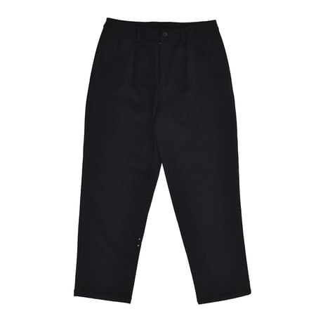 POP TRADING COMPANY WOOL SUIT PANT BLACK