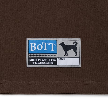 BOTT COTTON FOOTBALL SHIRT BROWN