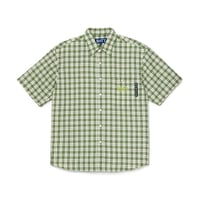 BOTT PLAID S/S SHIRT GREEN