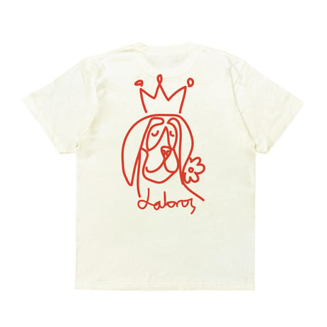 LABROS KING DOG TEE (CREAM)