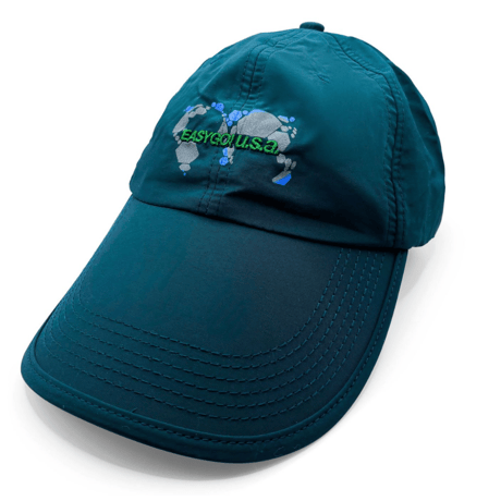 EASYGO WORLD BACK IN MOTION" LONG BILL 6 PANEL NYLON HAT