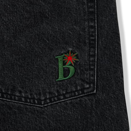 BoTT LOOSE-FIT JEAN WASHED BLACK