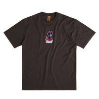 TOKEN PLAID BABY DEVIL TEE CHOCOLATE