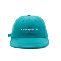 POP TRADING COMPANY FLEXFOAM SIXPANEL HAT DARK TEAL