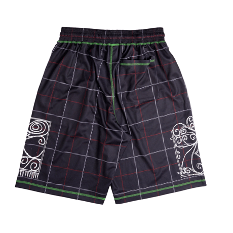 TOKEN GATES BASKETBALL SHORTS MULTICOLOR