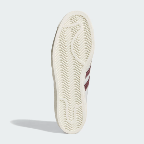 ADIDAS SUPERSTAR 80 ADV CRYSTAL WHITE / SHADOW RED