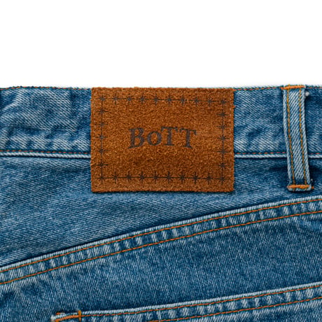 BoTT LOOSE-FIT JEAN WASHED BLUE