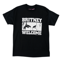 BRITNEY SPEARS X WELCOME TILL THE WORLD ENDS TEE BLACK