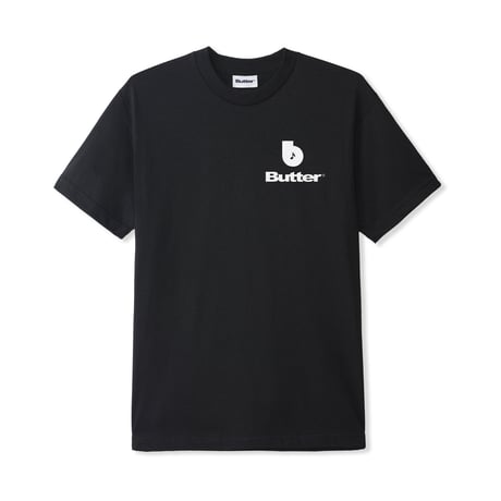BUTTER GOODS FINEST LOGO TEE BLACK