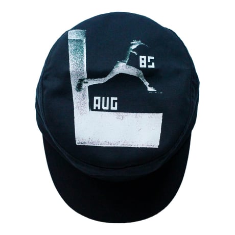 LAUG*APPLE BUTTER STORE WORK CAP NAVY