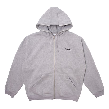 HODDLE ZIP HOOD GREY