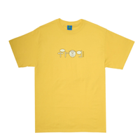 FROG SKOOM LOGO T-SHIRT YELLOW