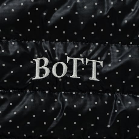 BoTT REFLECTIVE MICRO DOWN JACKET BLACK