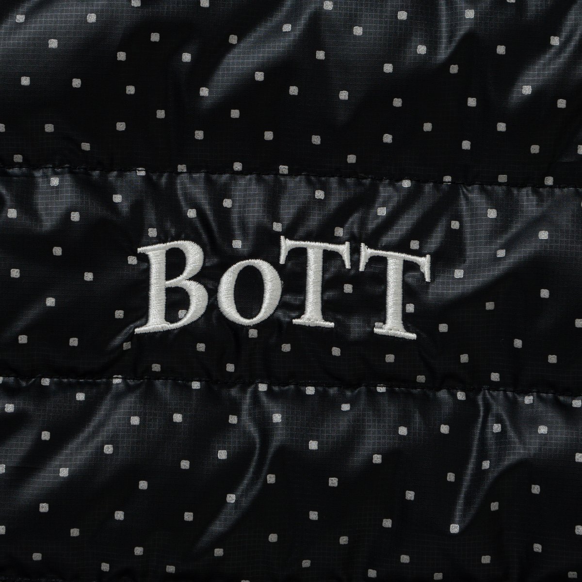 BoTT REFLECTIVE MICRO DOWN JACKET BLACK | LAUG