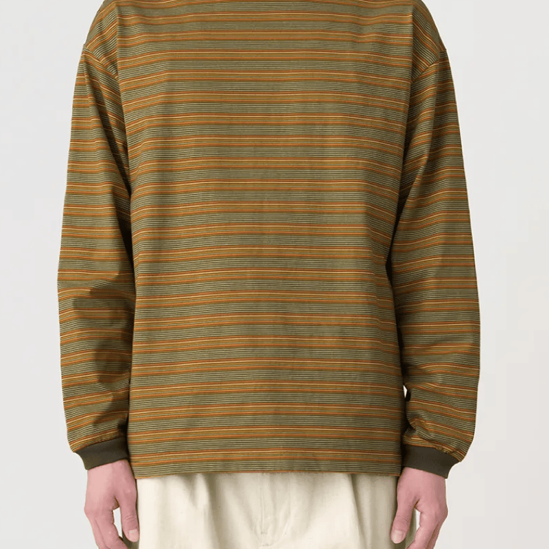 トップス PWA STRIPED PIPING L/S TEE PWA STRIPED PIPING L/S TEE