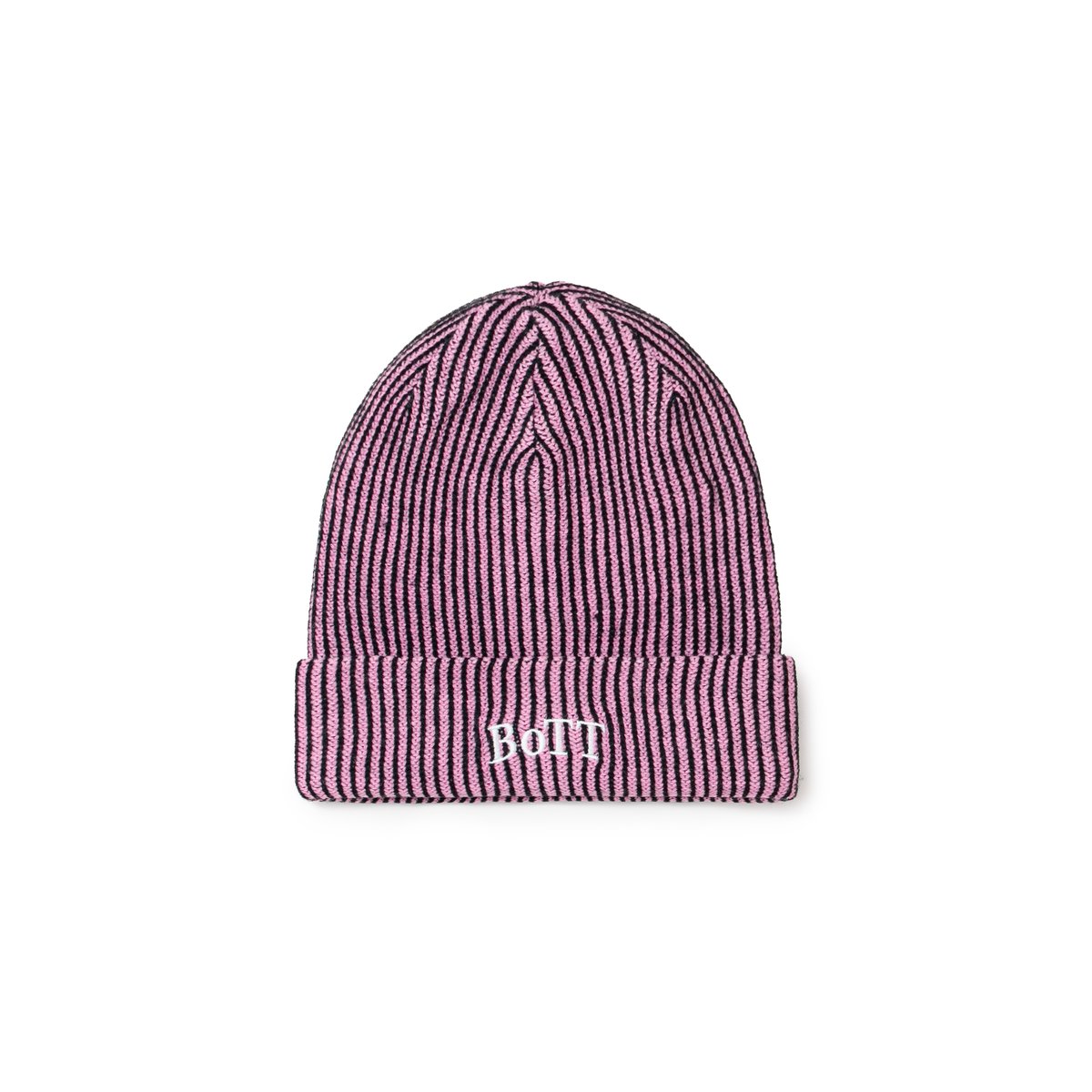 BOTT CHAIN STITCH BEANIE PINK | LAUG