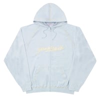 YARDSALE VELOUR STITCH HOOD BLUE