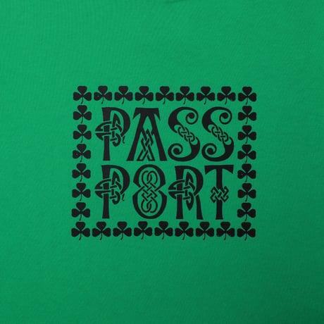 PASS~PORT CELT TEE - KELLY GREEN