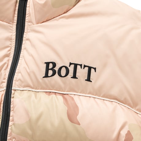 BoTT B LOGO DOWN JACKET CAMO