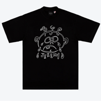 BYE JEREMY GRAP T-SHIRT BLACK