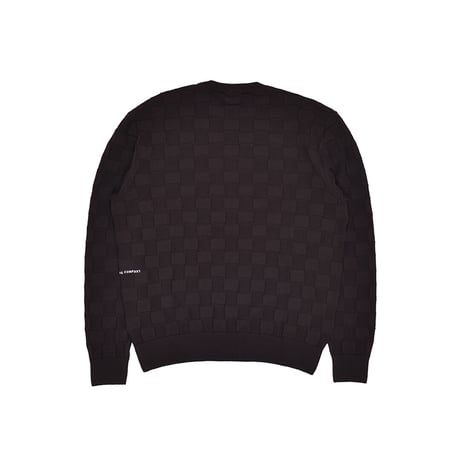 POP TRADING COMPANY CHECKED PANEL KNIT DELICIOSO