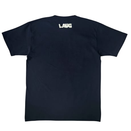 LAUG SHIMPEI COLLAGE TEE NAVY