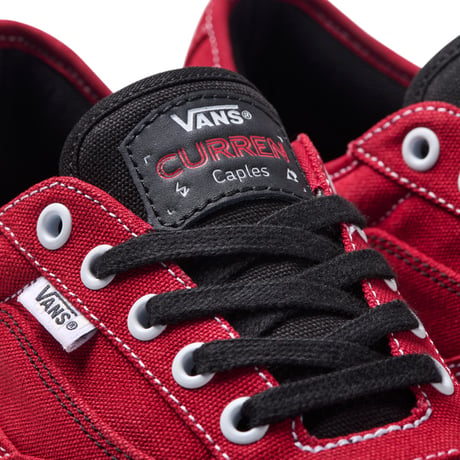 VANS SKATE CURREN CAPELES RED/WHITE